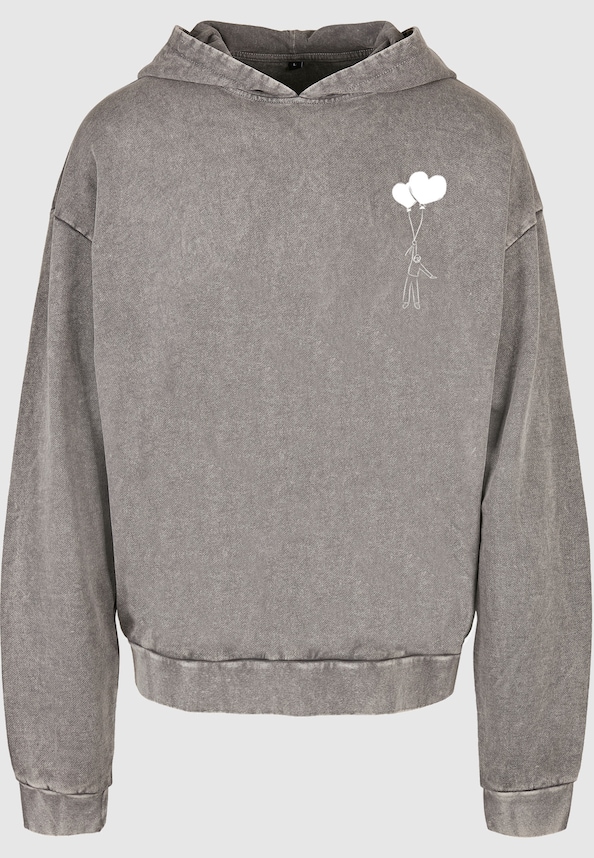Love In The Air Acid Washed Oversize Hoody-2