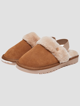 ROMIKA Kids Suede + Fake Fur Slipper