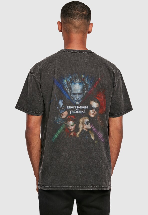 Batman & Robin Acid Wash Heavy Oversize-0