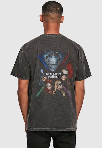 Batman & Robin Acid Wash Heavy Oversize