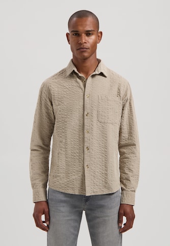 Patric Shirt Seersucker Ribcord