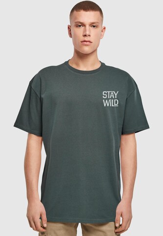 Wording - Stay Wild Heavy Oversize Tee