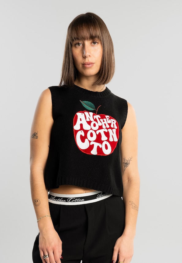 Cherry WMN Knit Vest-0