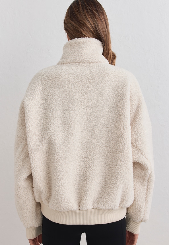 Pile Half Zip-1