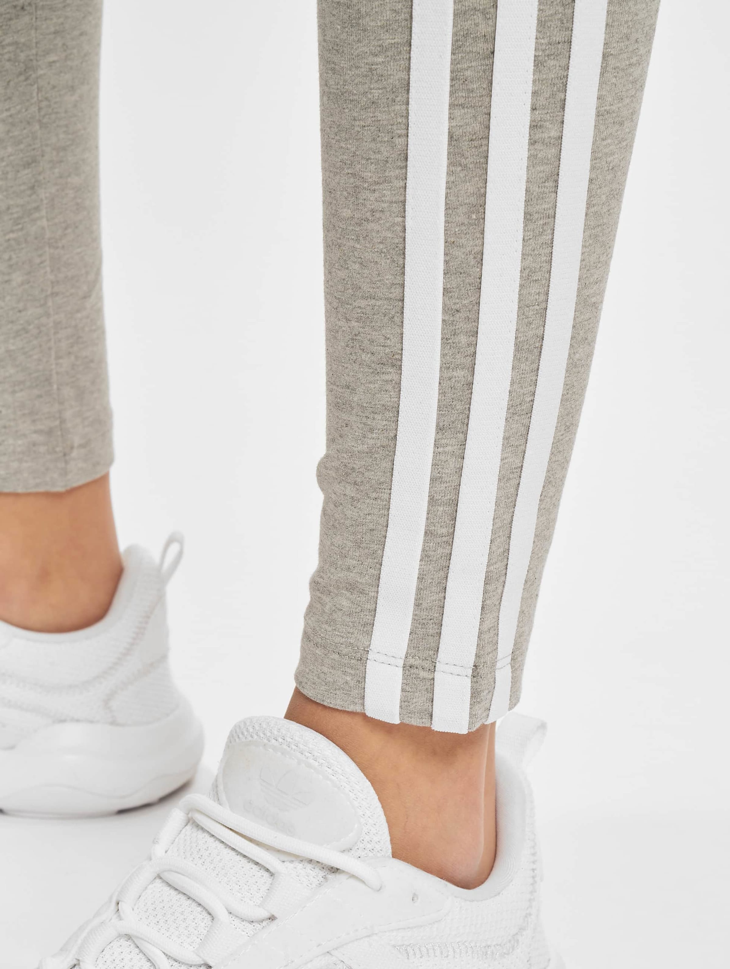 Adidas 3 hotsell stripe leggings girls