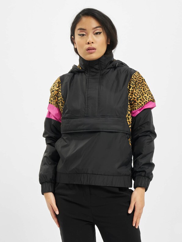 Ladies AOP Mixed Pull Over-2