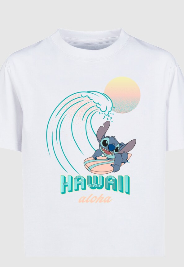 Kids Lilo And Stitch - Hawaii Basic T-Shirt-2
