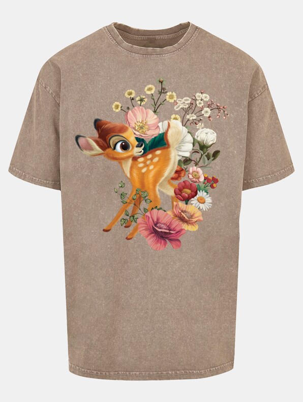 Disney - Bambi Meadow Acid Washed Oversize-2