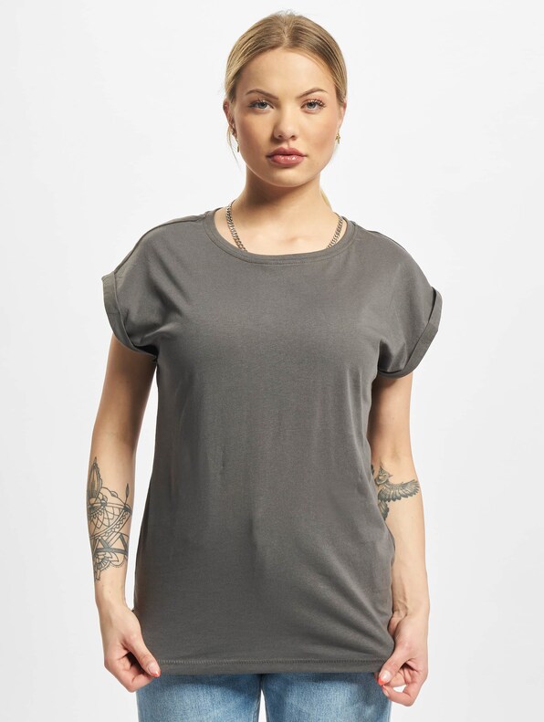 Ladies Extended Shoulder Tee-2