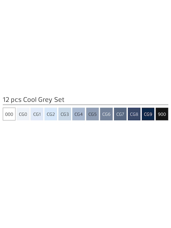 Classic 12pcs Cool Grey-1