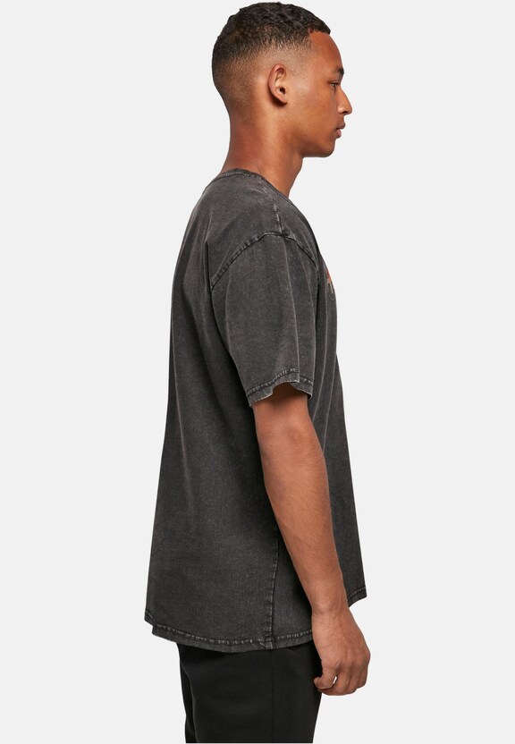 Kings Of Leon - Cherries Acid Washed Oversize Tee-3