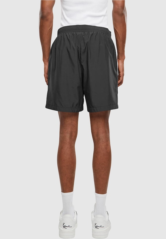 KM242-014-2 Wavy Retro Black Trackshorts-0