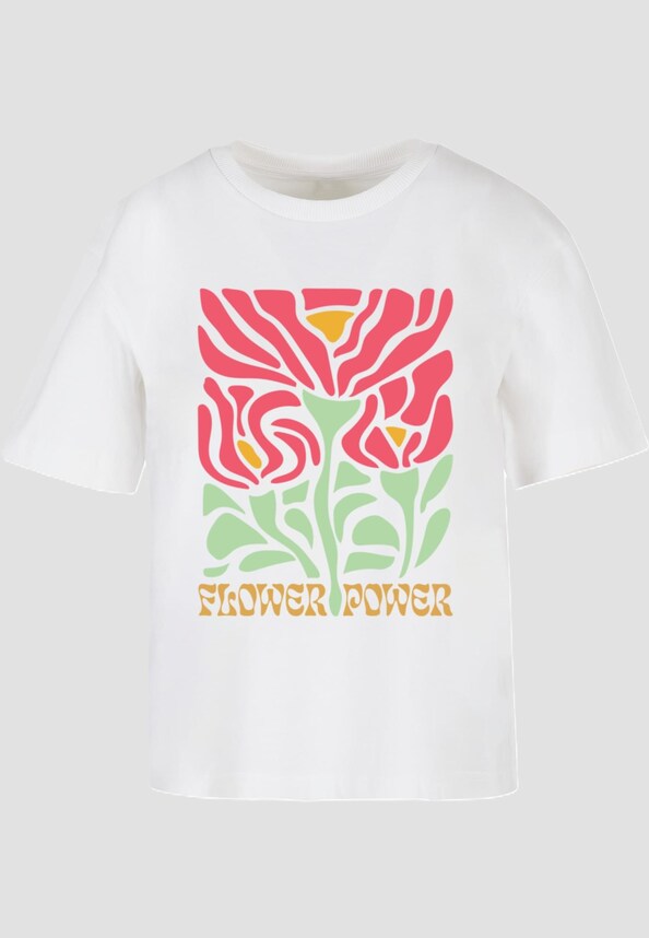 Ladies Flower Power Tee-2