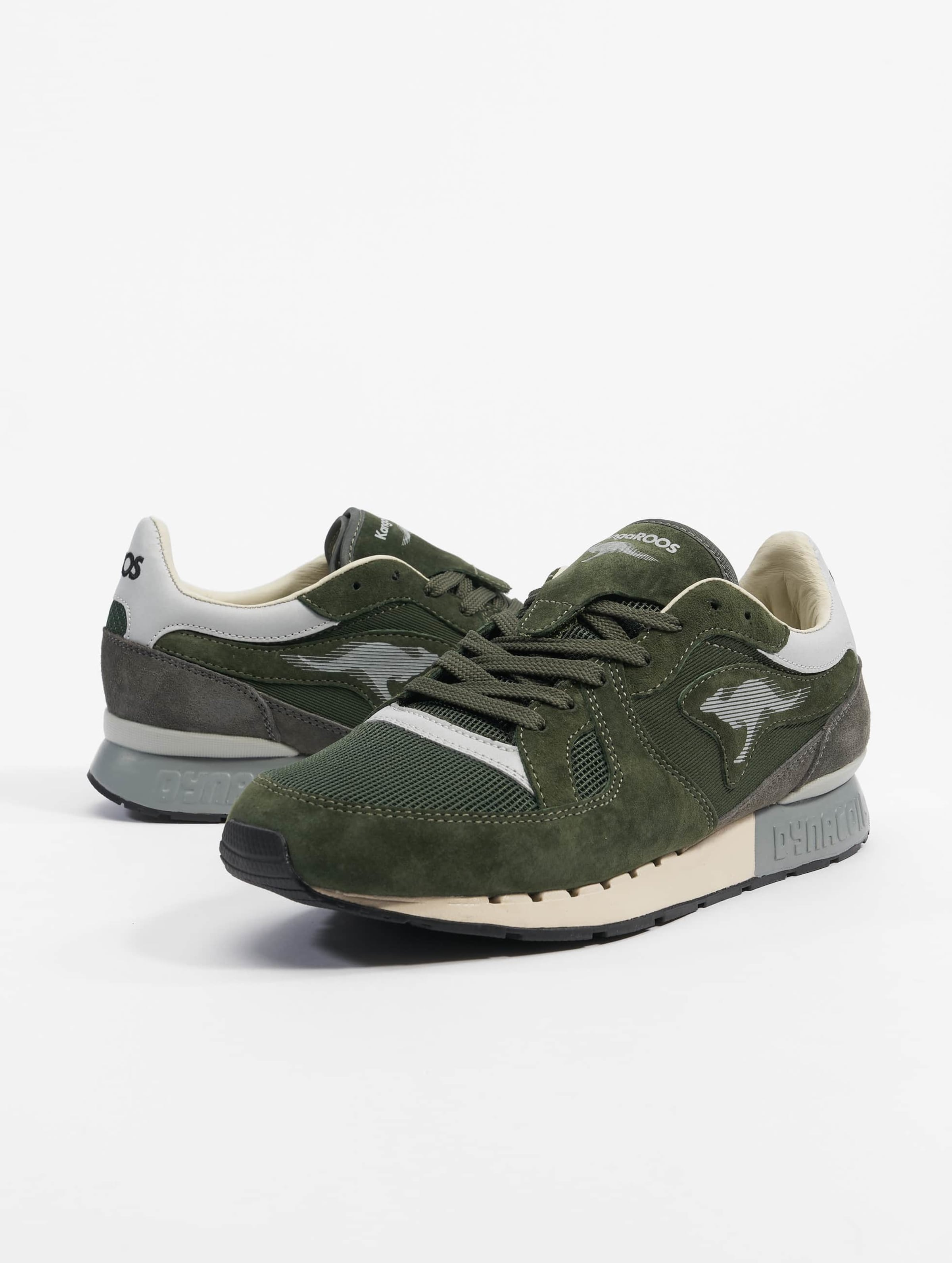 KangaROOS Coil R1 OG Sneakers Männer,Unisex op kleur olijf, Maat 41