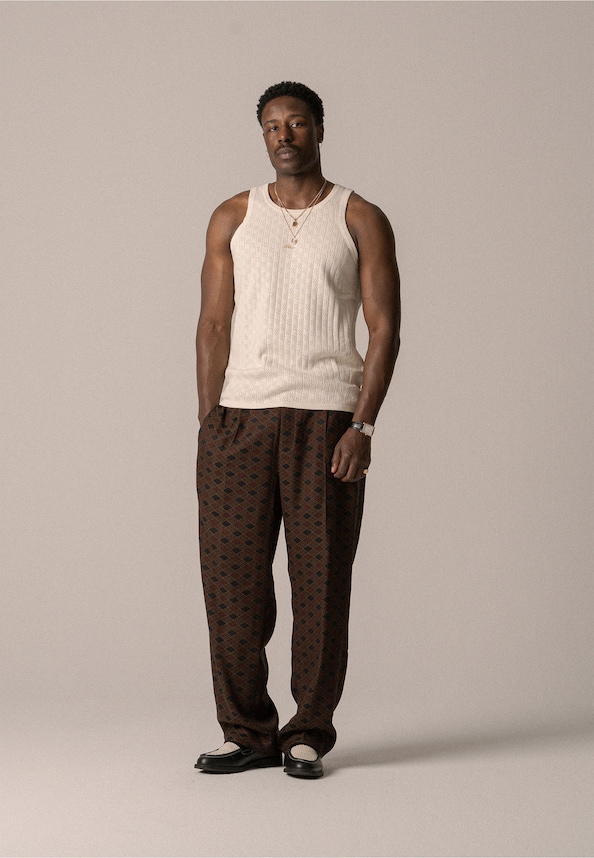 Pointelle Script Tanktop-1