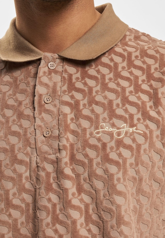 Monogram Logo Devorée Velours-3