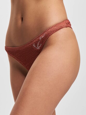 Karl Kani Small Signature Crinkle High Leg Bikini Bottom