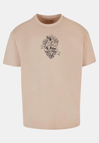 Frida Kahlo - Te amo outline Heavy Oversize Tee