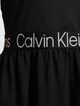 Calvin Klein Jeans Logo Elastic Kleid-3