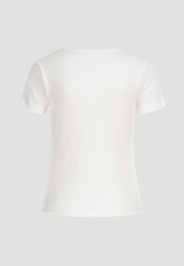 AIKI V-Neck Raff T-Shirt-1