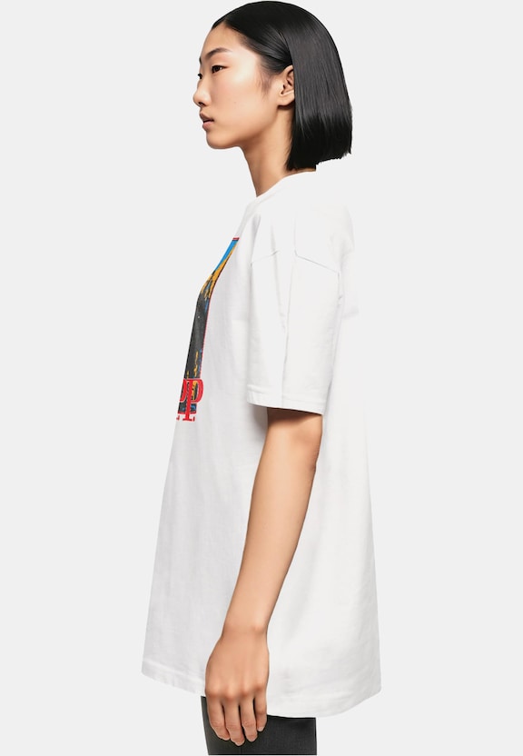 Ladies Naughty By Nature - OPP Vint Oversized Boyfriend Tee-2
