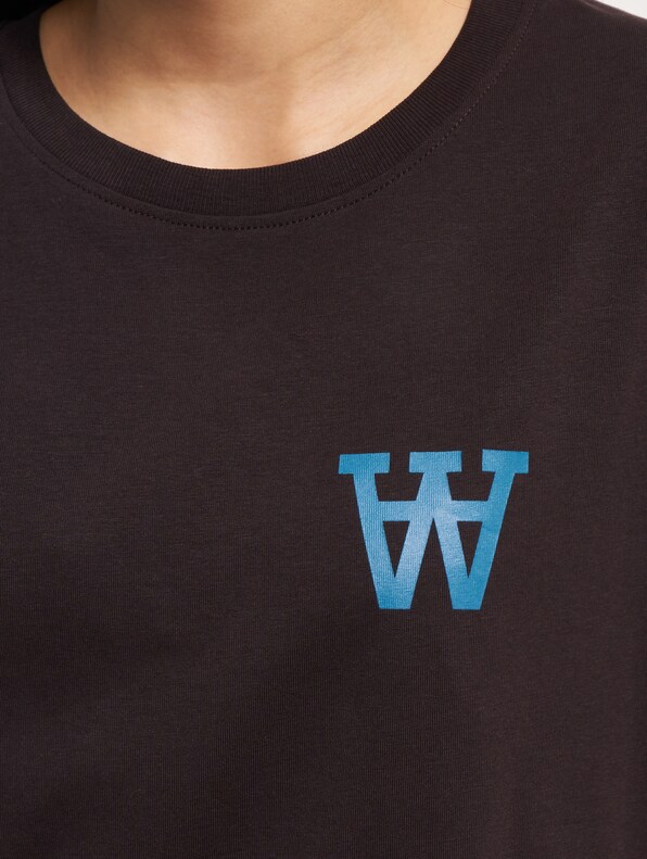 Wood Wood Ace Chest Print T-Shirt-3