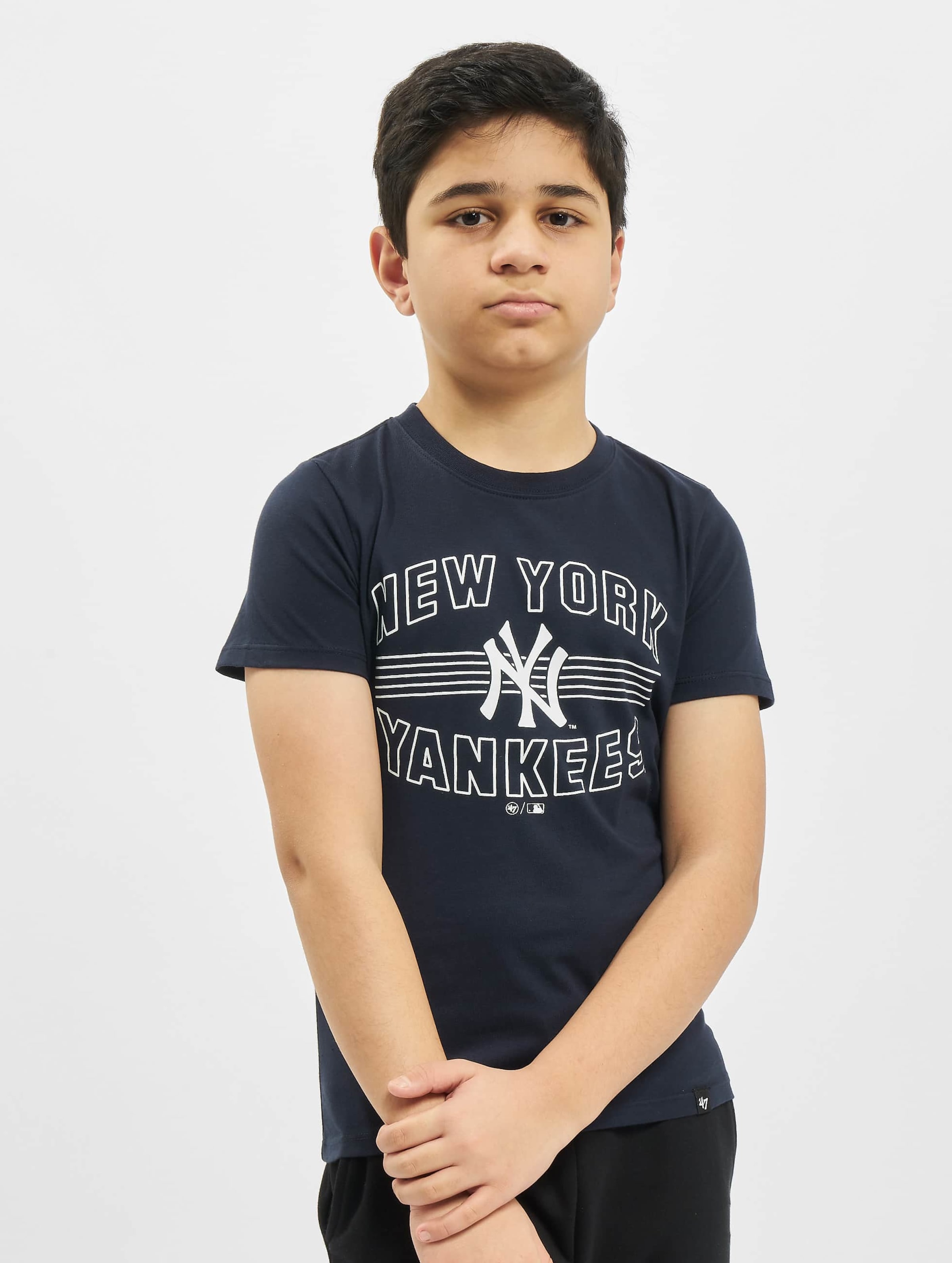 47 Mlb Yankees Round Up Super Rival T-Shirt Kinderen op kleur blauw, Maat M