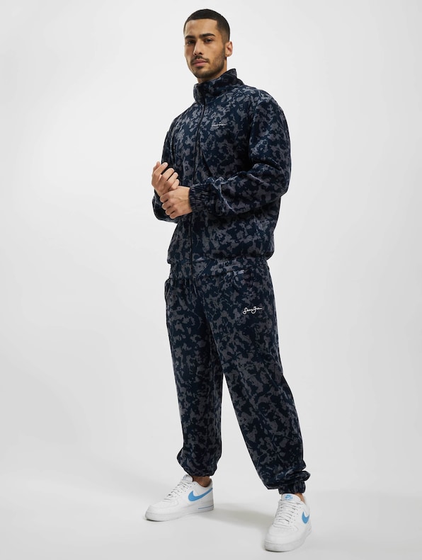 Script Logo Floral Camouflage Velours-6