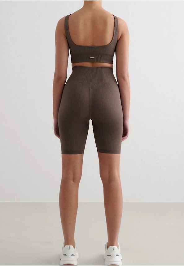 Ribbed Seamless Biker-1