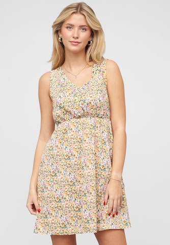 Leichtes Sommerkleid mit Knopfleiste