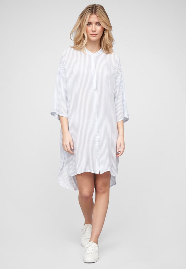 VIMARINA O-NECK 3/4 SHORT DRESS/SU/R-4