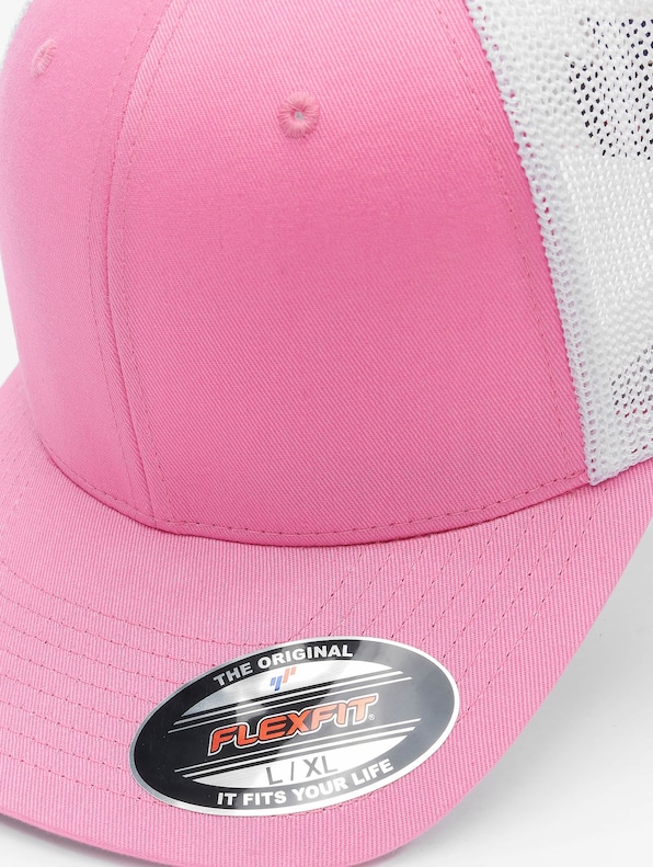 Flexfit Mesh Cotton Twill Two Tone Flexfitted Cap-3