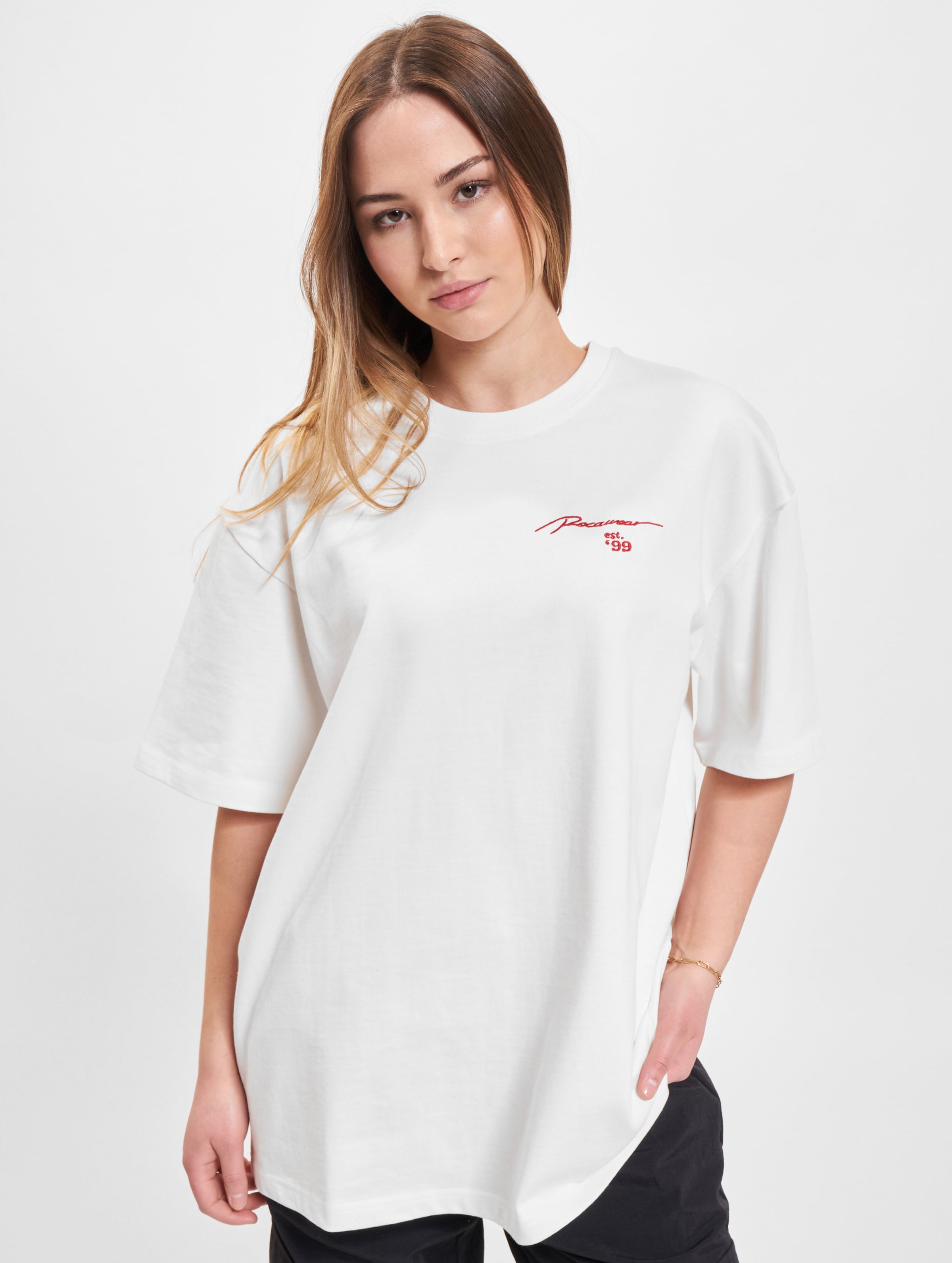 Rocawear Crown T-Shirts Vrouwen op kleur wit, Maat S