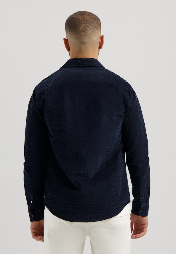 Patric Shirt Seersucker Ribcord-1