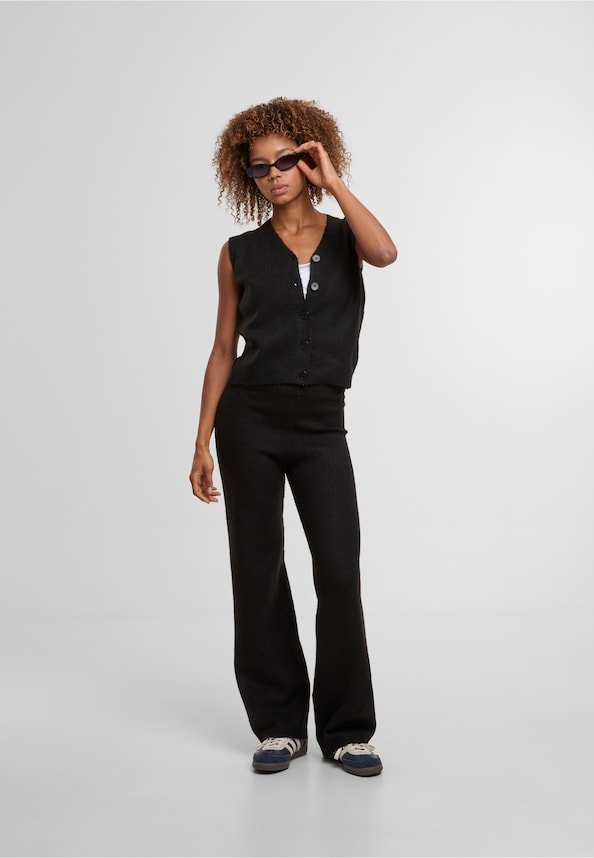 soft touch knit vest-2