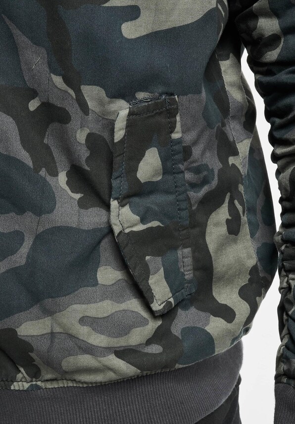 Vintage Camo Bomber -5