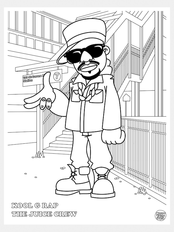 Hiphop Coloring Book-2