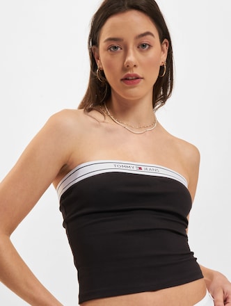 Tommy Jeans Logo Taping Tube Top