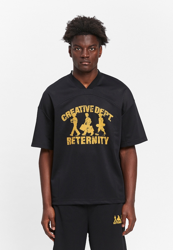 CREATIVE DEPT LOGO MESH T-SHIRT-0