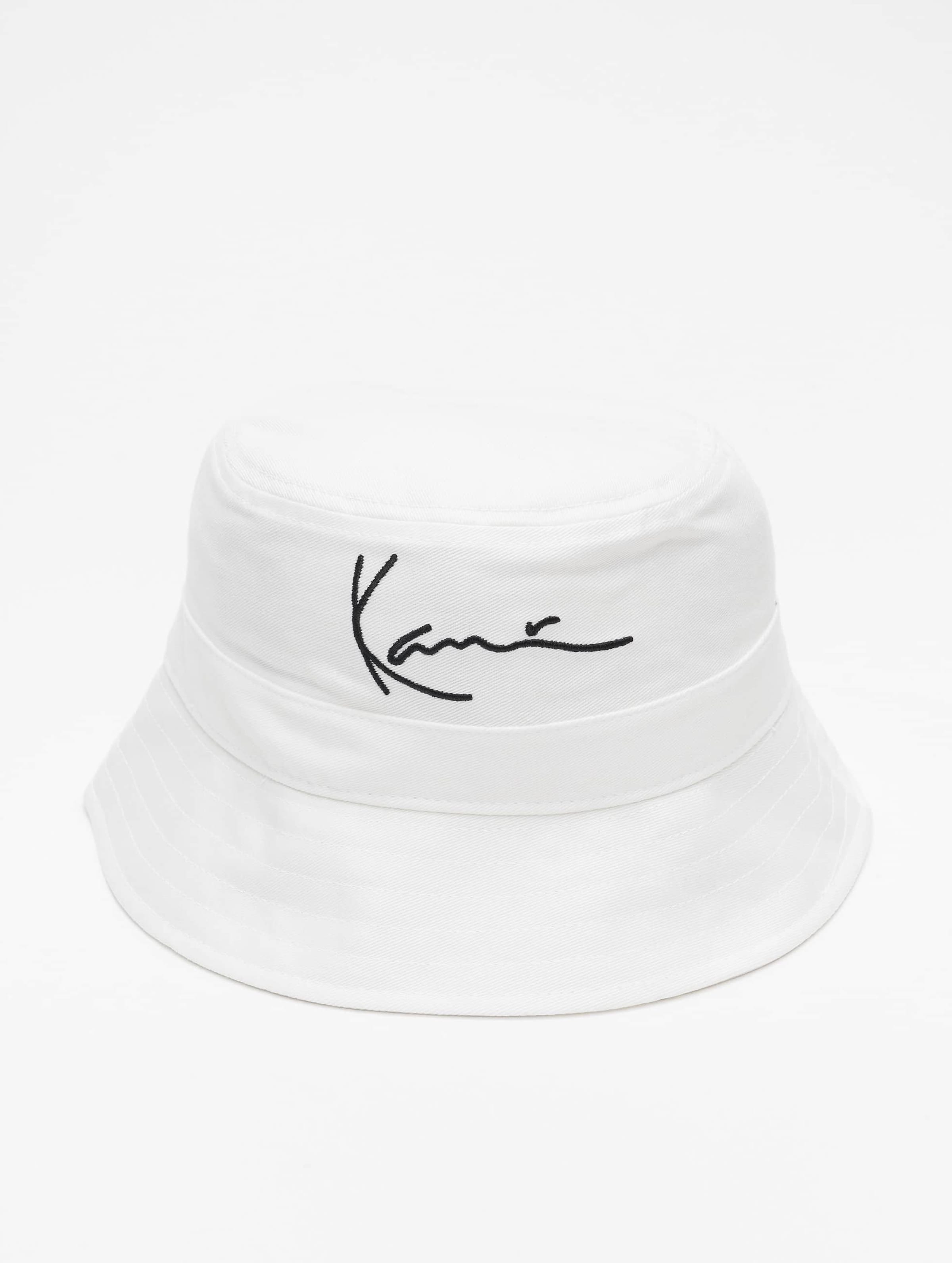 Karl Kani Signature Hut Vrouwen op kleur wit, Maat ONE_SIZE