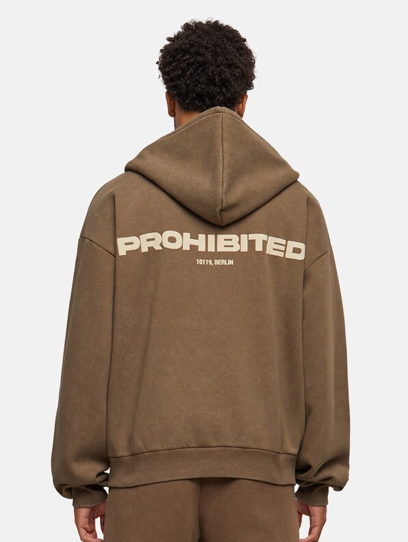 Prohibited 10119 Zip Hoodies-2