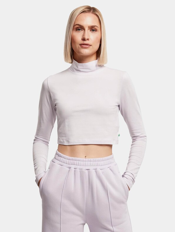 Ladies Organic Cropped Turtelneck -0