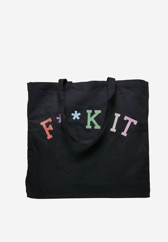 Fuck It Oversize Canvas Tote-0