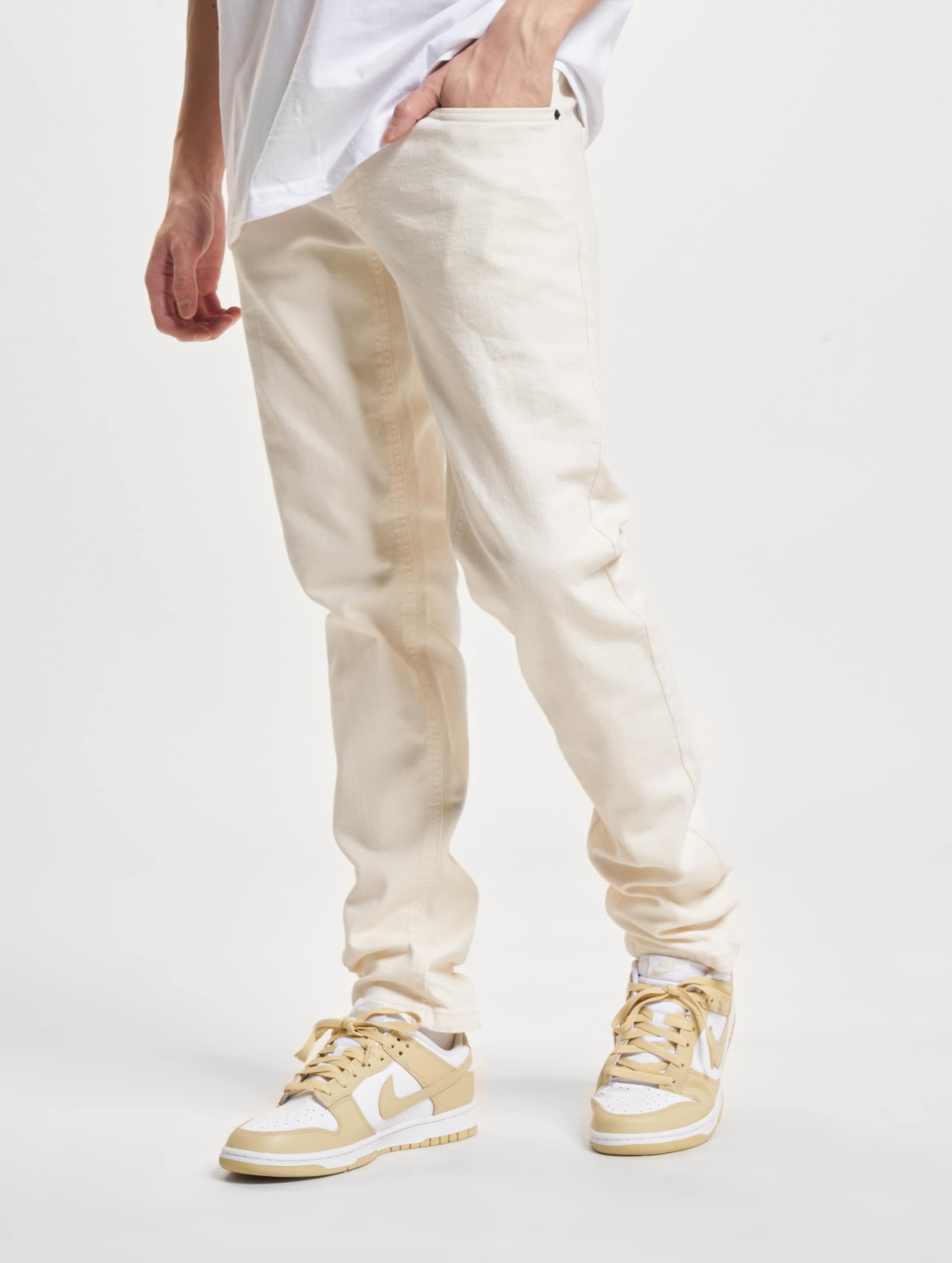 Redefined Rebel Copenhagen Slim Fit Jeans Mannen op kleur beige, Maat 3334