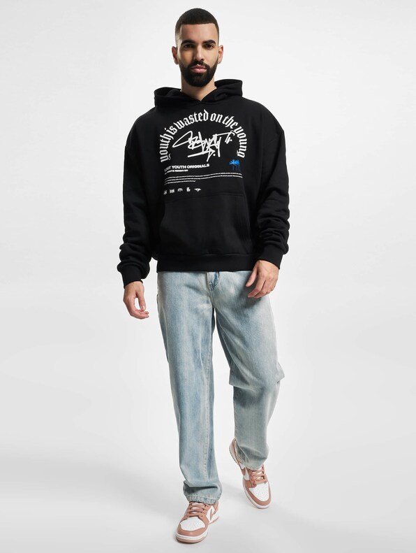 Lost Youth HOODIE GRAFFITI black-6