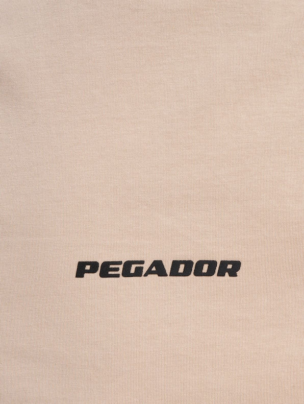 PEGADOR Colne Logo Oversized T-Shirts-4