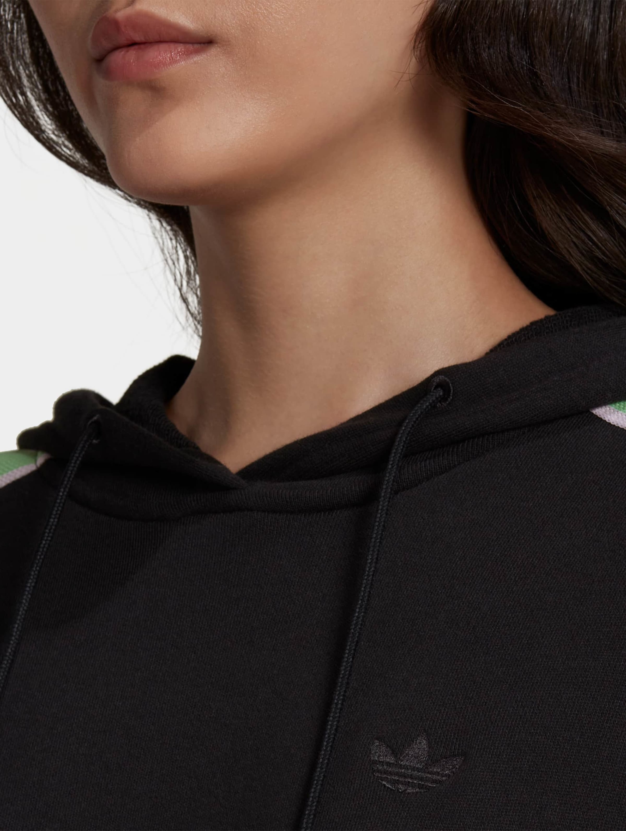 Adidas store taped hoodie