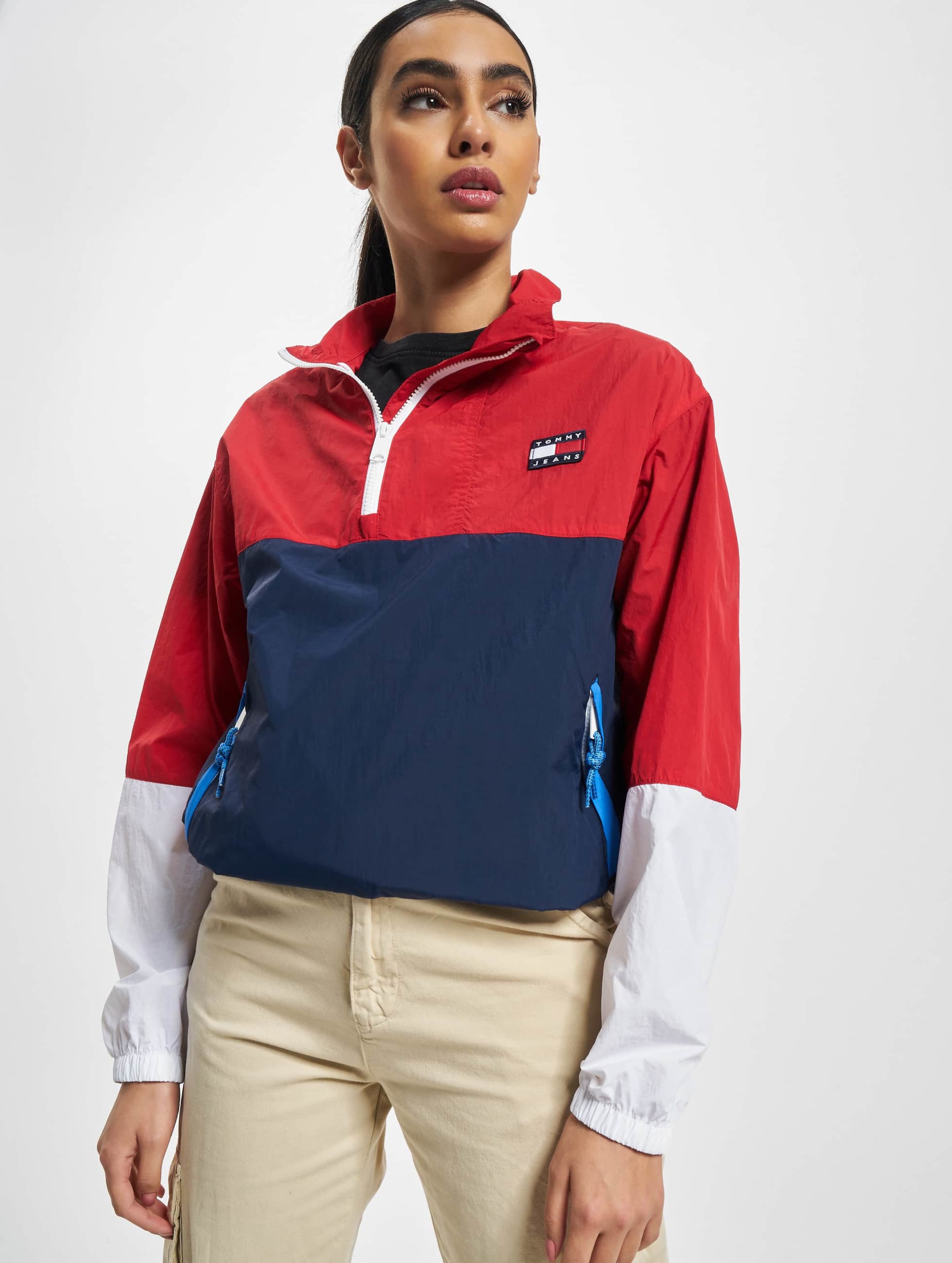 Tommy jeans shop colorblock popover