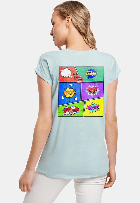 Ladies Book Comic Extended Shoulder -1