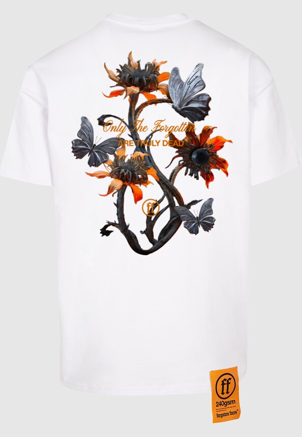 Butterfly Flowers Oversize Tee-3